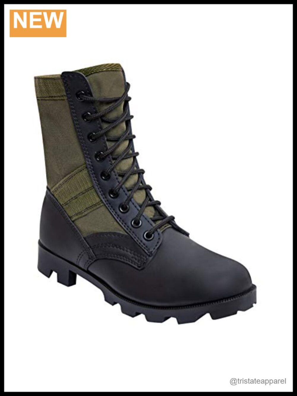 Rothco 8 Inch Jungle Boots Canvas Nylon Steel Shank